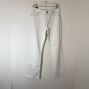 Citizens‎ of Humanity White Jeans. Amber Stretch. Highrise Bootcut. Size 28